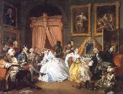 William Hogarth Marriage a la Mode IV The Toilette china oil painting artist